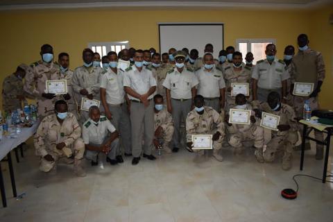 الجيش الوطني يختتم دورة تكوينية على استخدام تقنيات الطائرات المسيرة