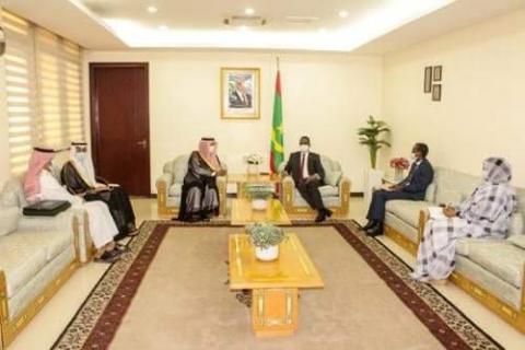 وفد سعودي رفيع في ضيافة الوزير الأول بنواكشوط