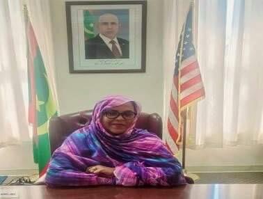 بنت بيده تقدم أوراق اعتمادها للرئيس بايدن؛ سفيرة في واشنطن